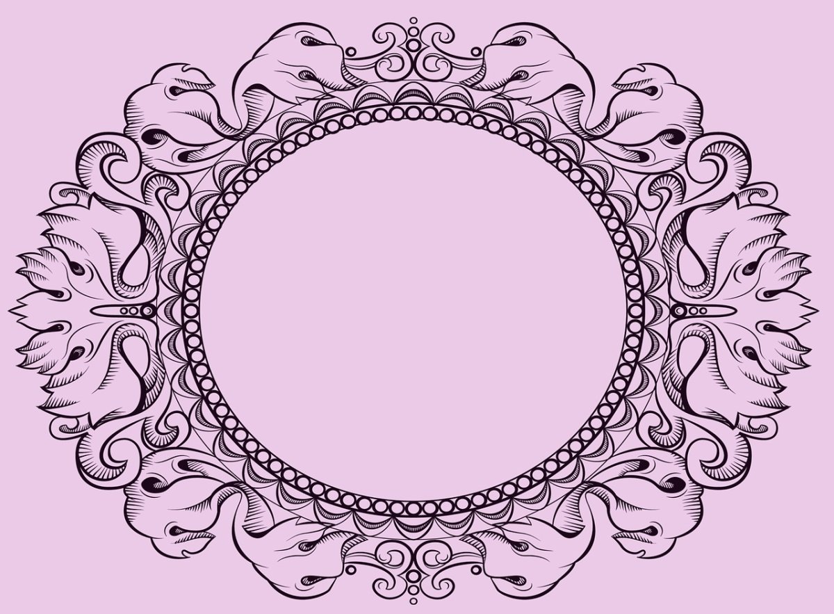 Овальный орнамент