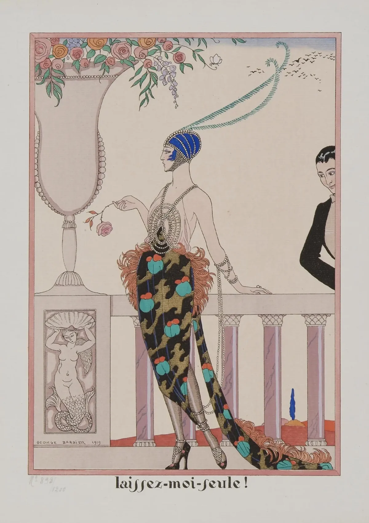 Картины арт деко Lady