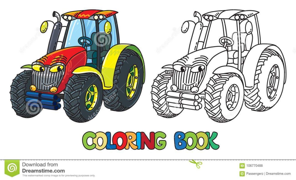 Раскраска сельское хозяйство