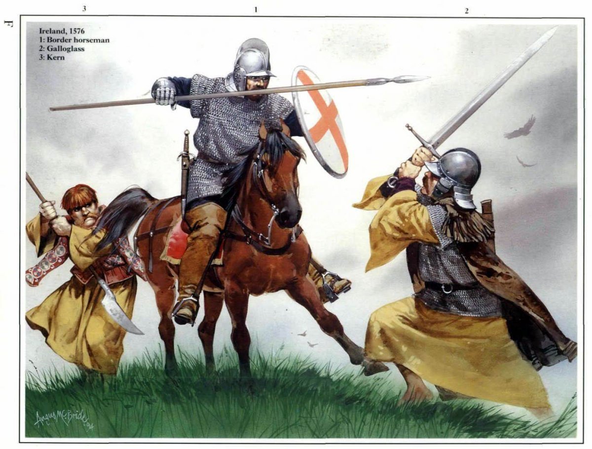 Шотландские Рыцари Ангус МАКБРАЙД