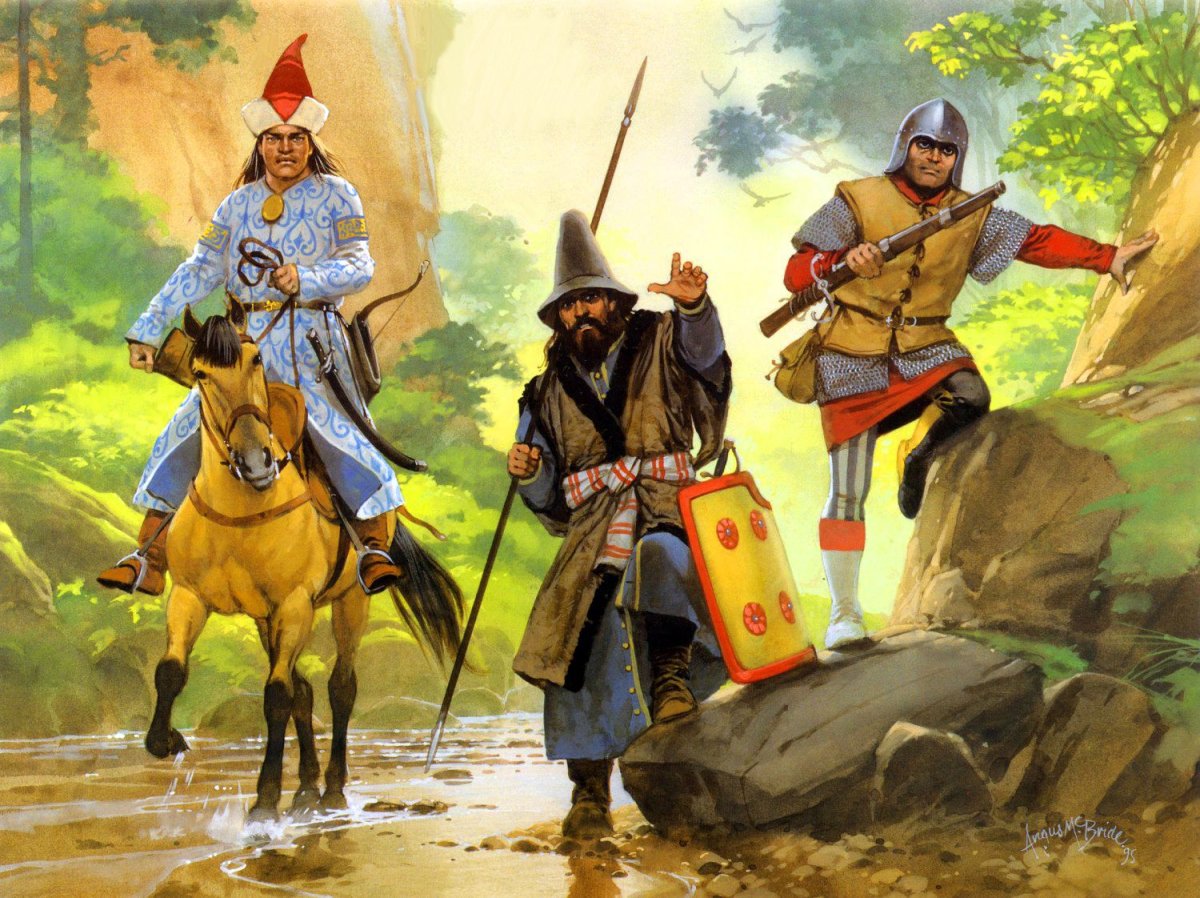 Ангус МАКБРАЙД византийские воины