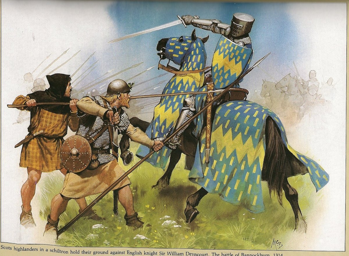 Шотландские Рыцари Ангус МАКБРАЙД