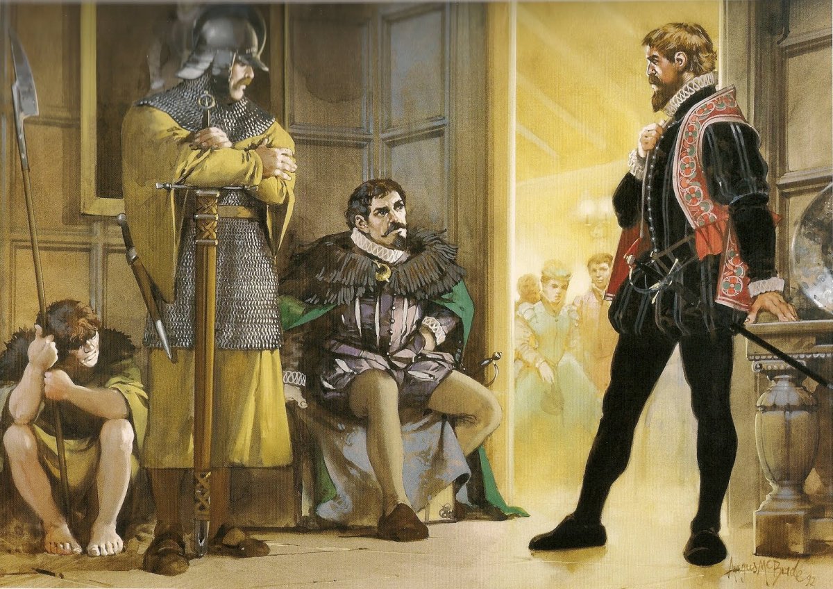 Шотландские Рыцари Ангус МАКБРАЙД