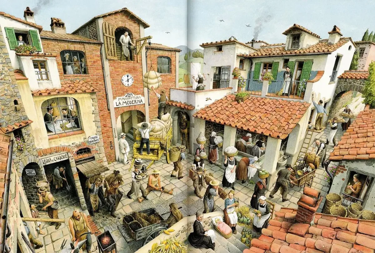 Иллюстратор Роберто Инноченти