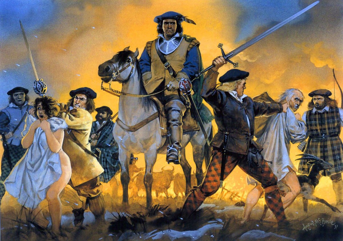 Ангус МАКБРАЙД 17 век