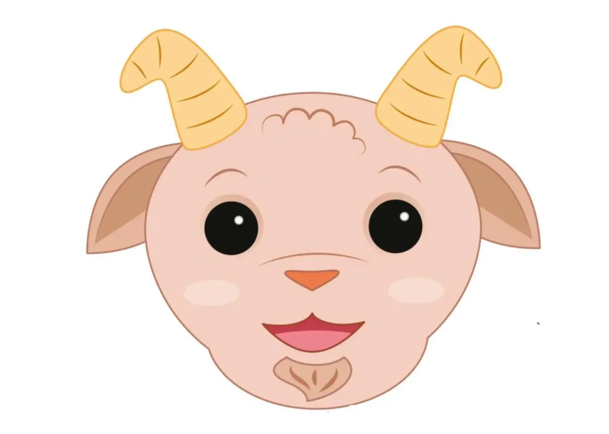 Маска козлика