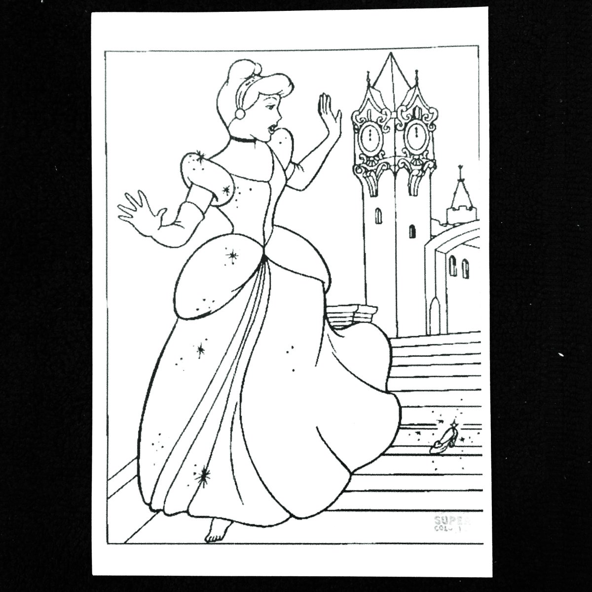 Ш Перро Золушка раскраска