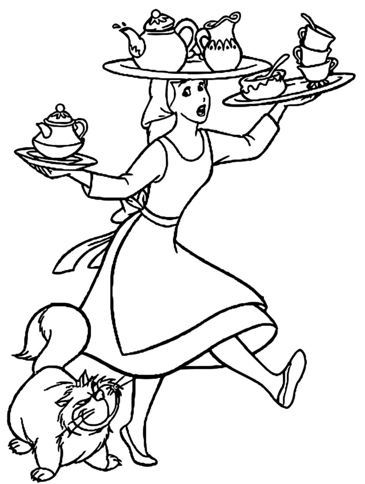 Лист тыквы раскраска