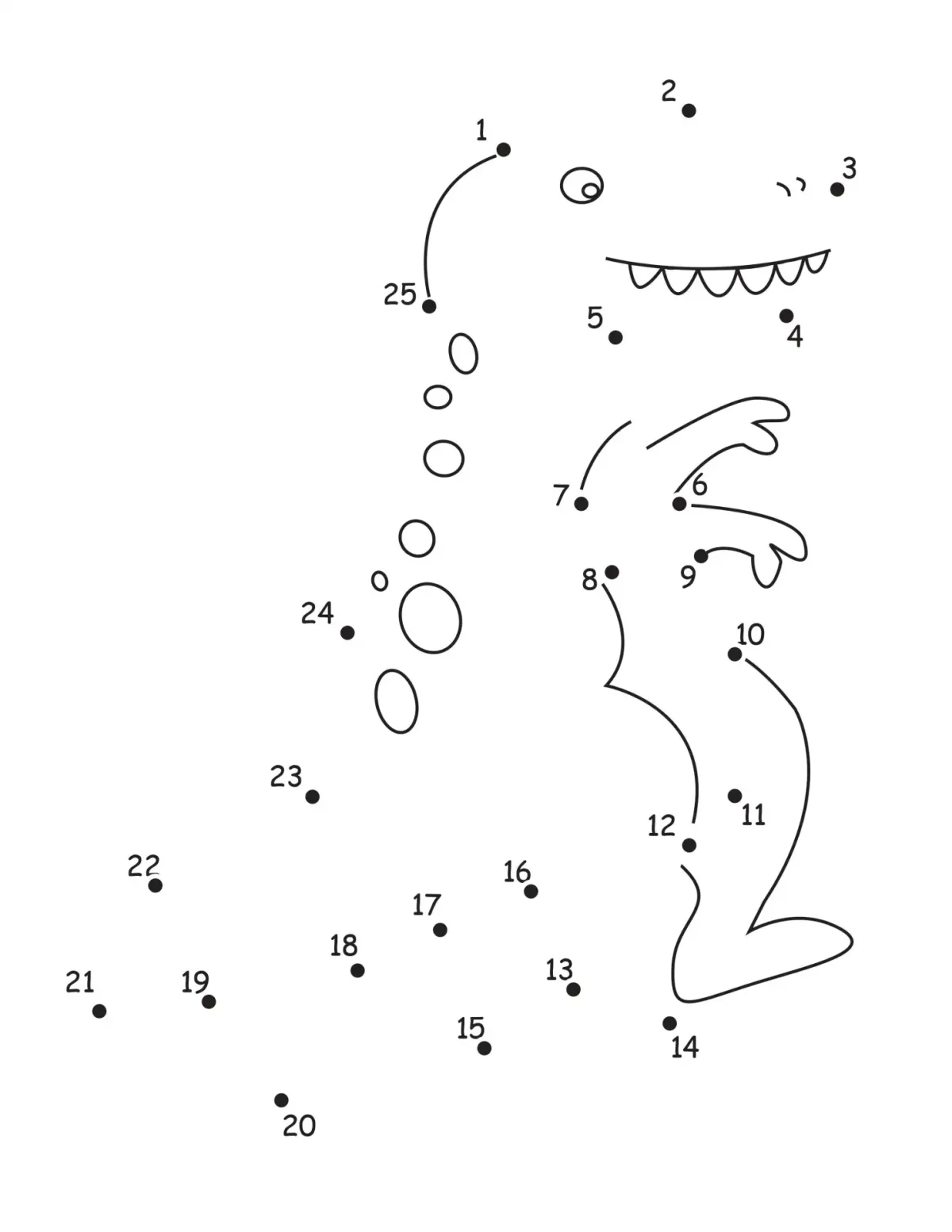 Соедини по точкам