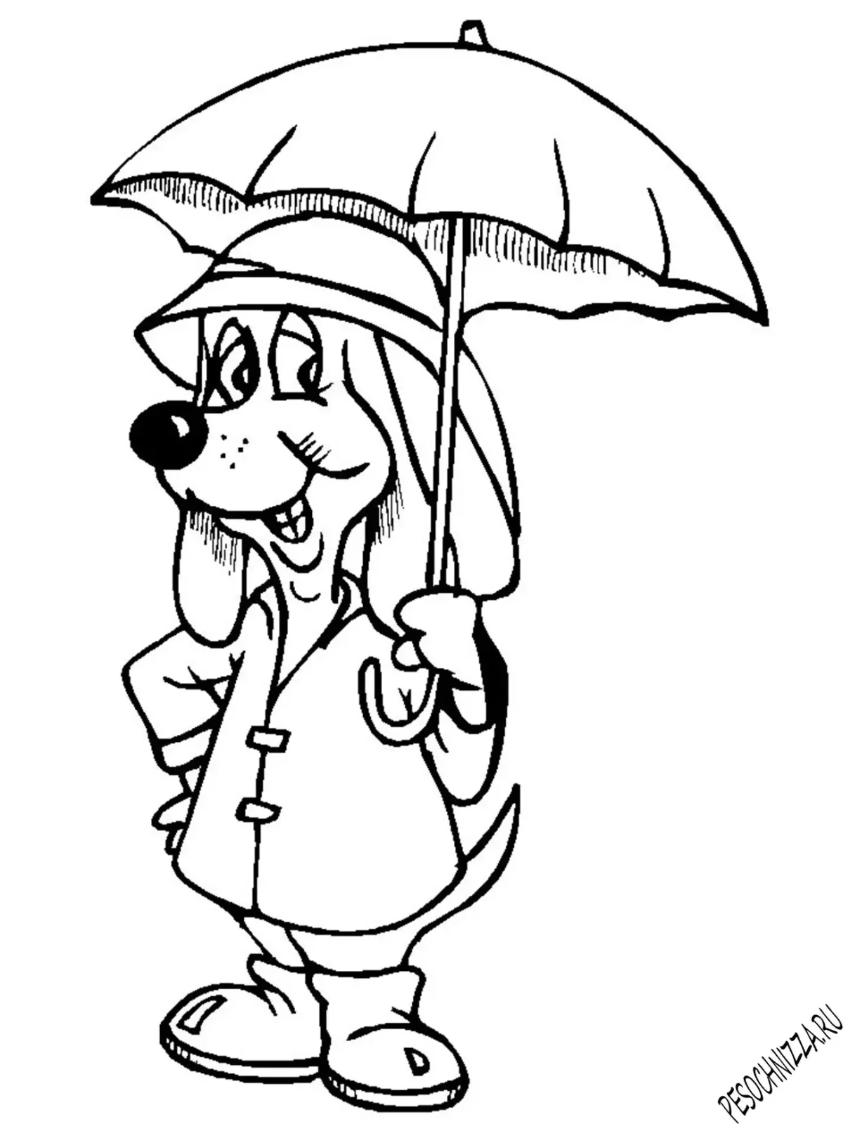 Зайчик зимой раскраска для детей