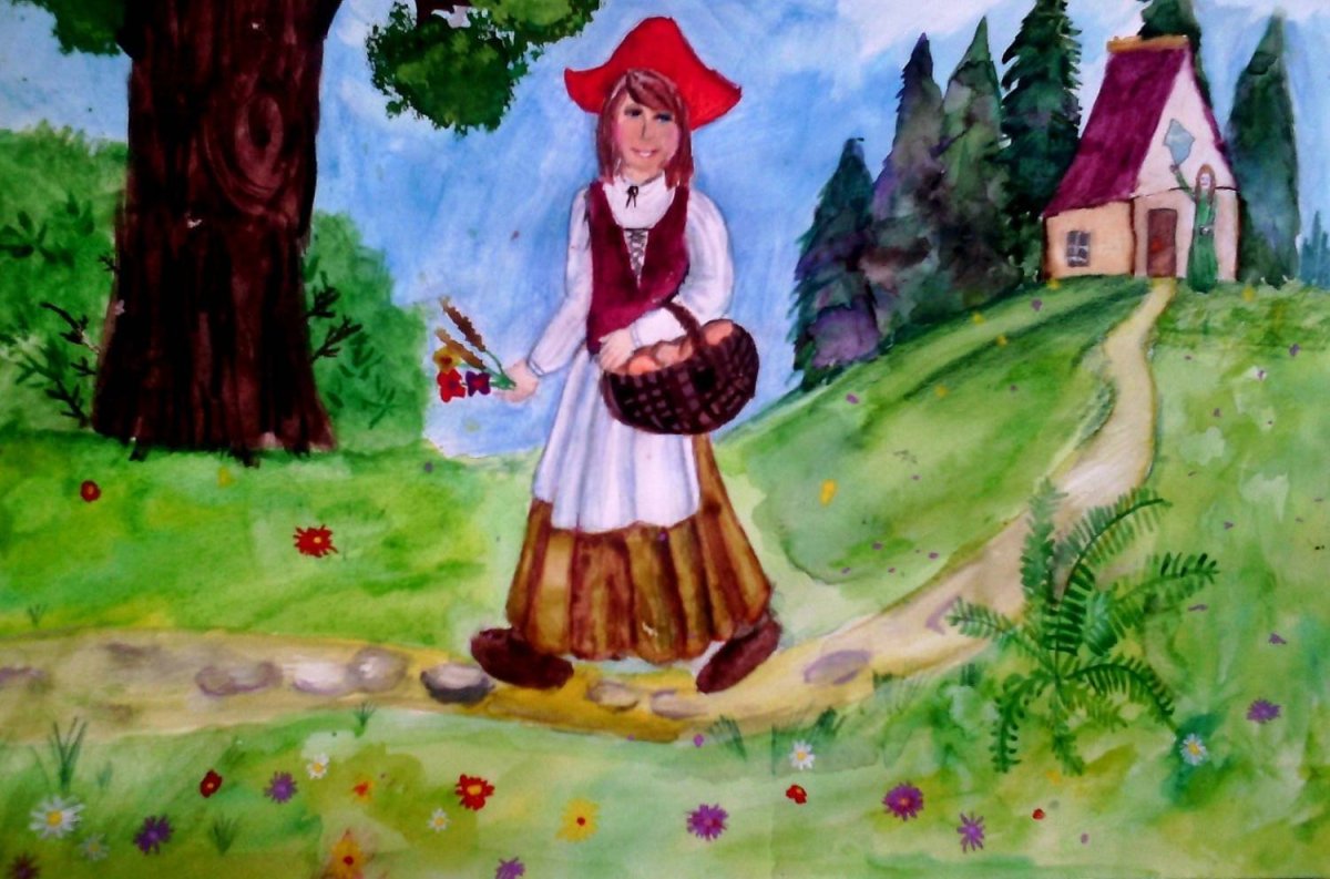Красная шапочка рисунок