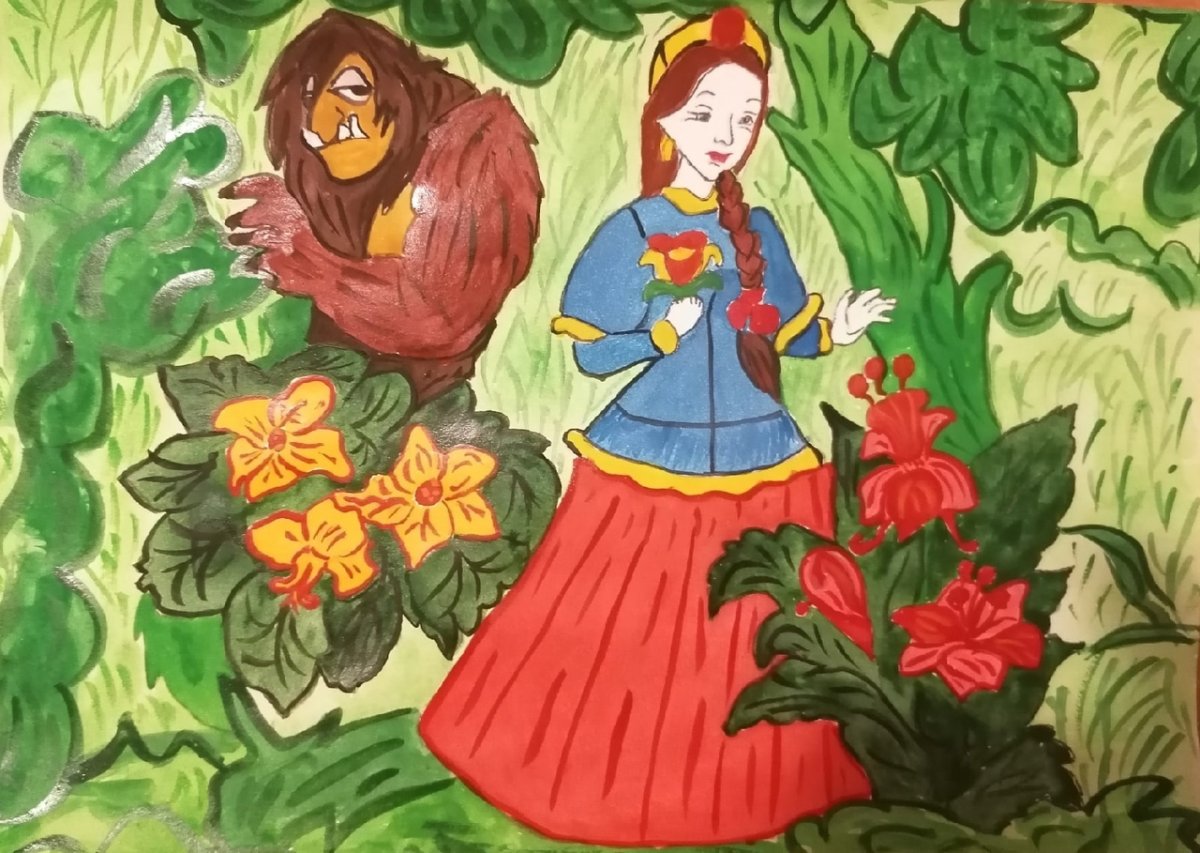 Сказка Аленький цветочек Аксаков