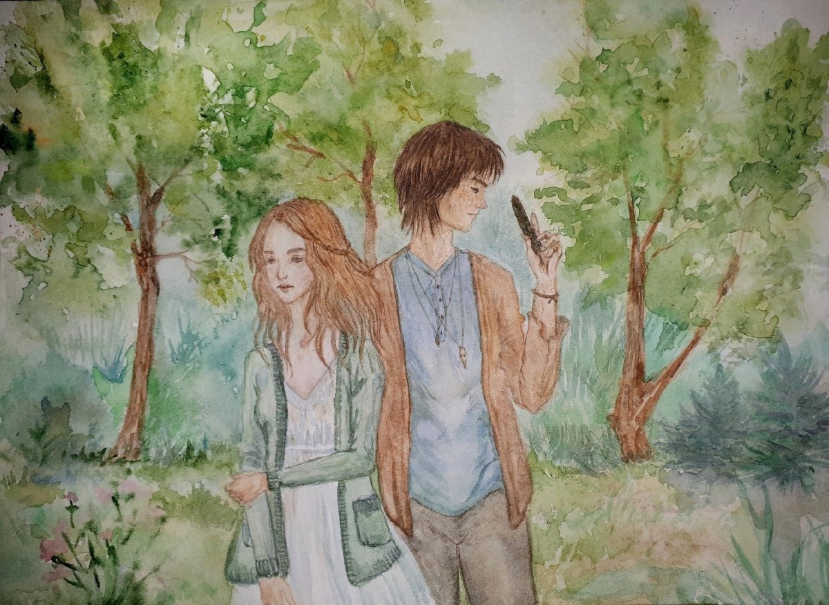 Акварелью по ту сторону жизни