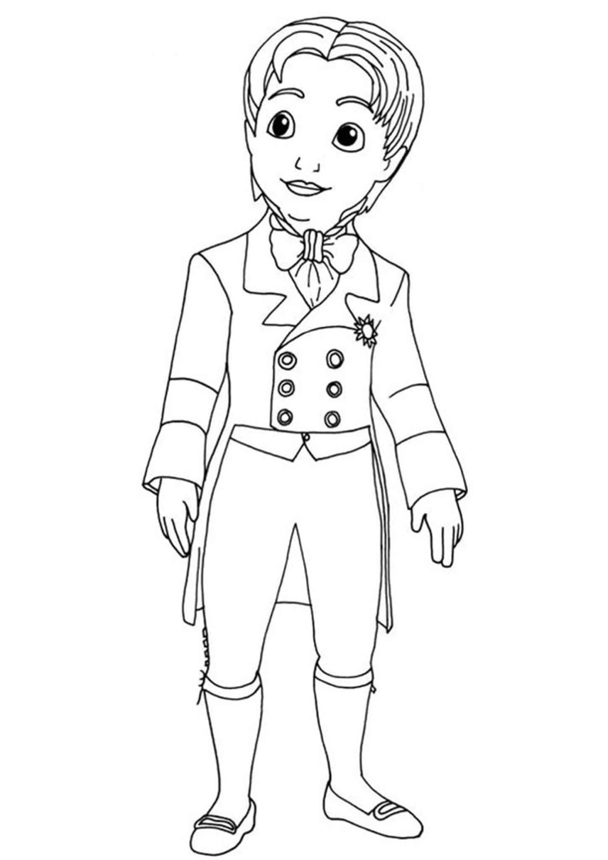 Композиторы раскраска Людвиг Ван Бетховен