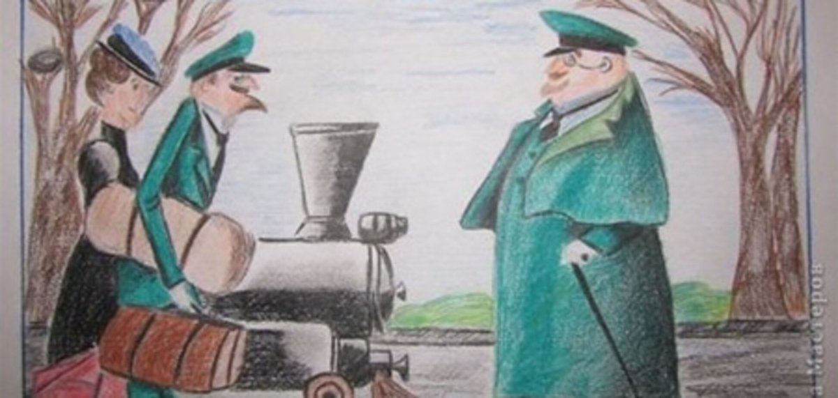 Толстый и тонкий Антон Павлович Чехов