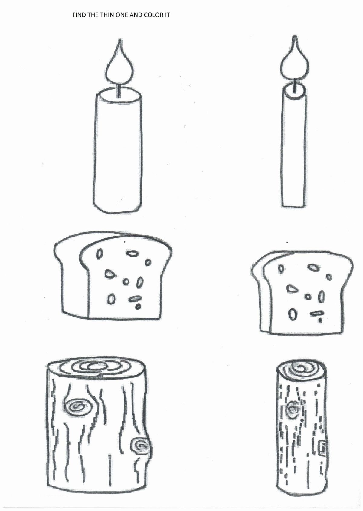Толстый тонкий задания для дошкольников