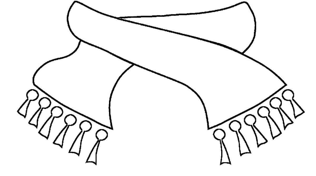 Шарф вектор