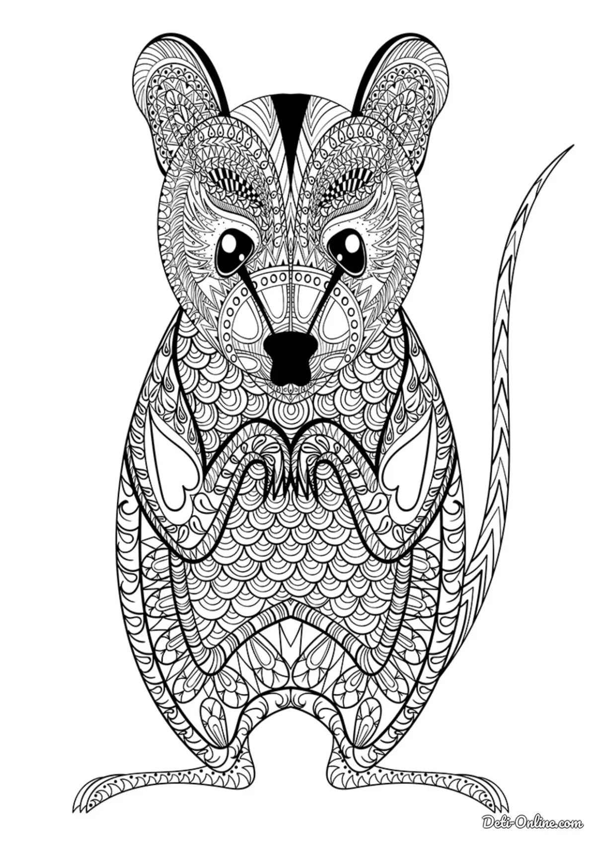 Крыса стилизация