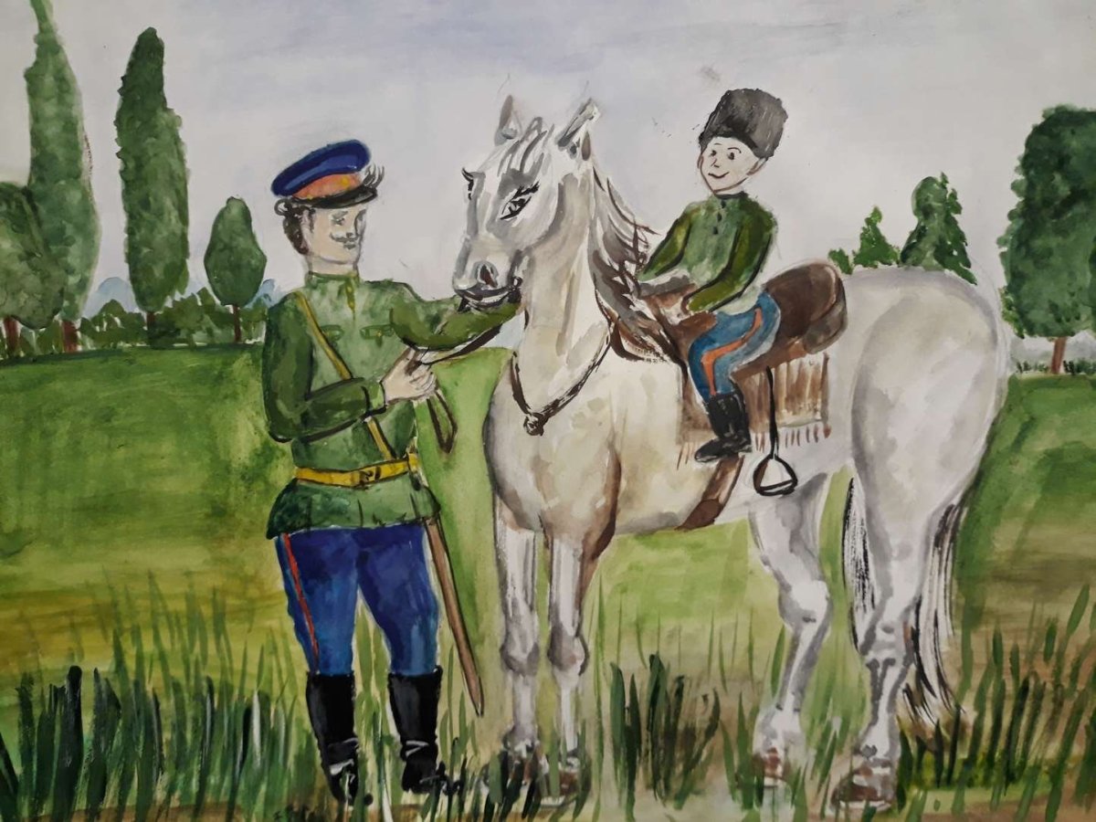 Эскизы Казаков