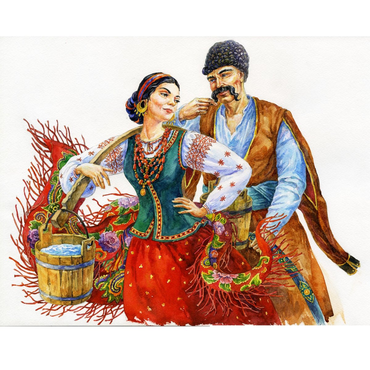 Раскраски на тему казачество