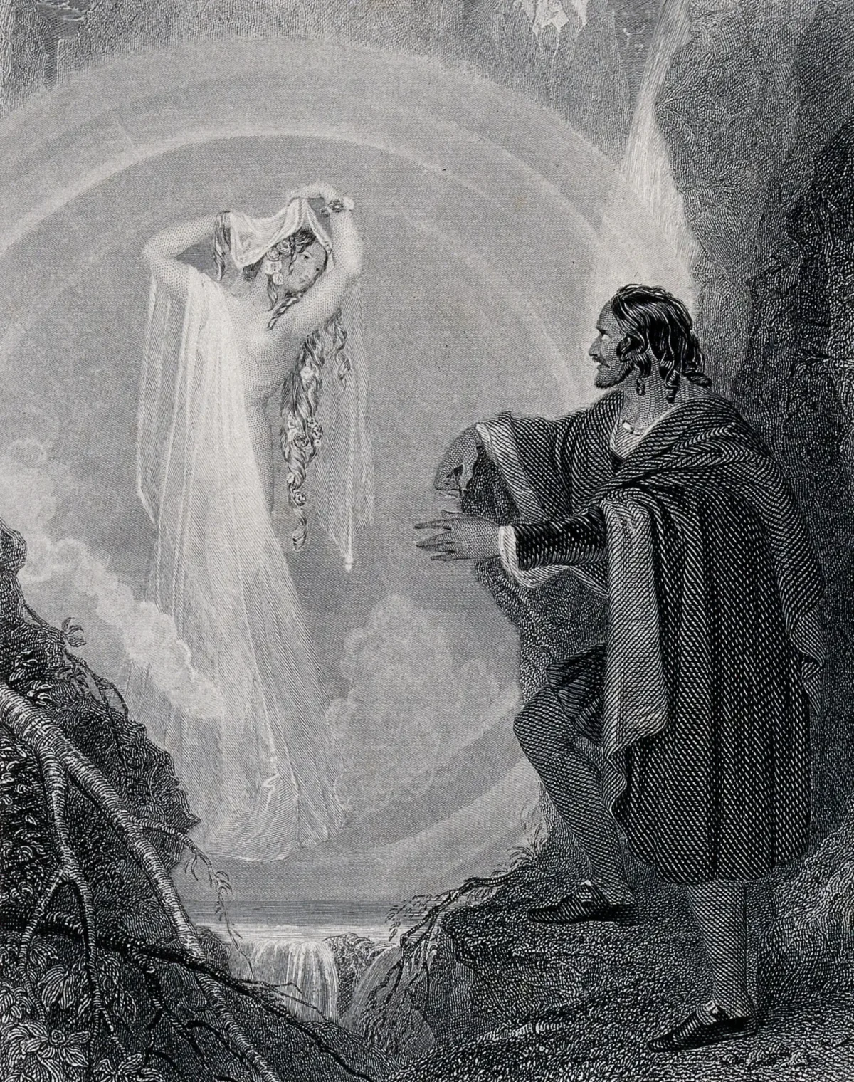 Гяур Байрон иллюстрации