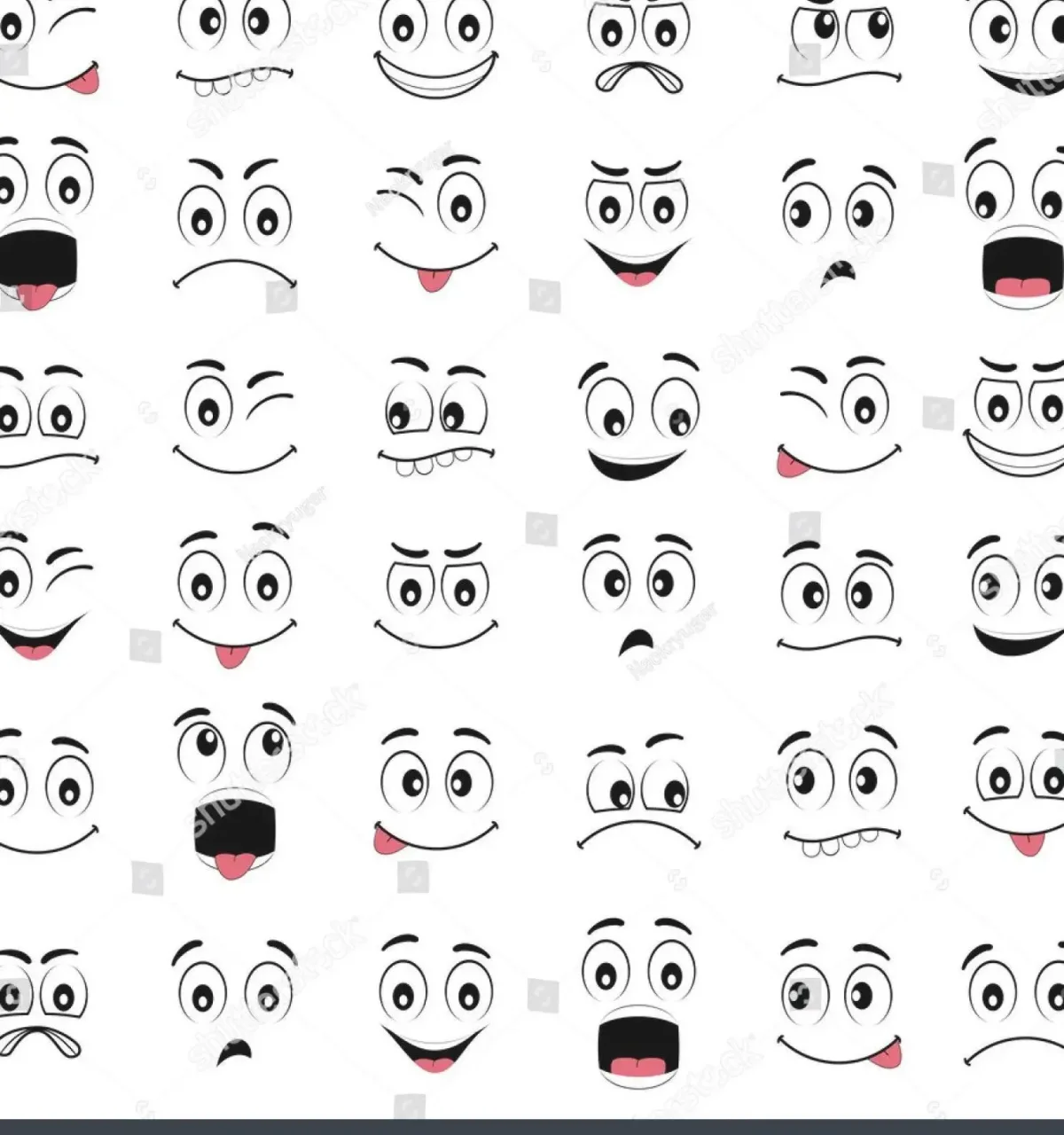 Веселые глаза для поделки