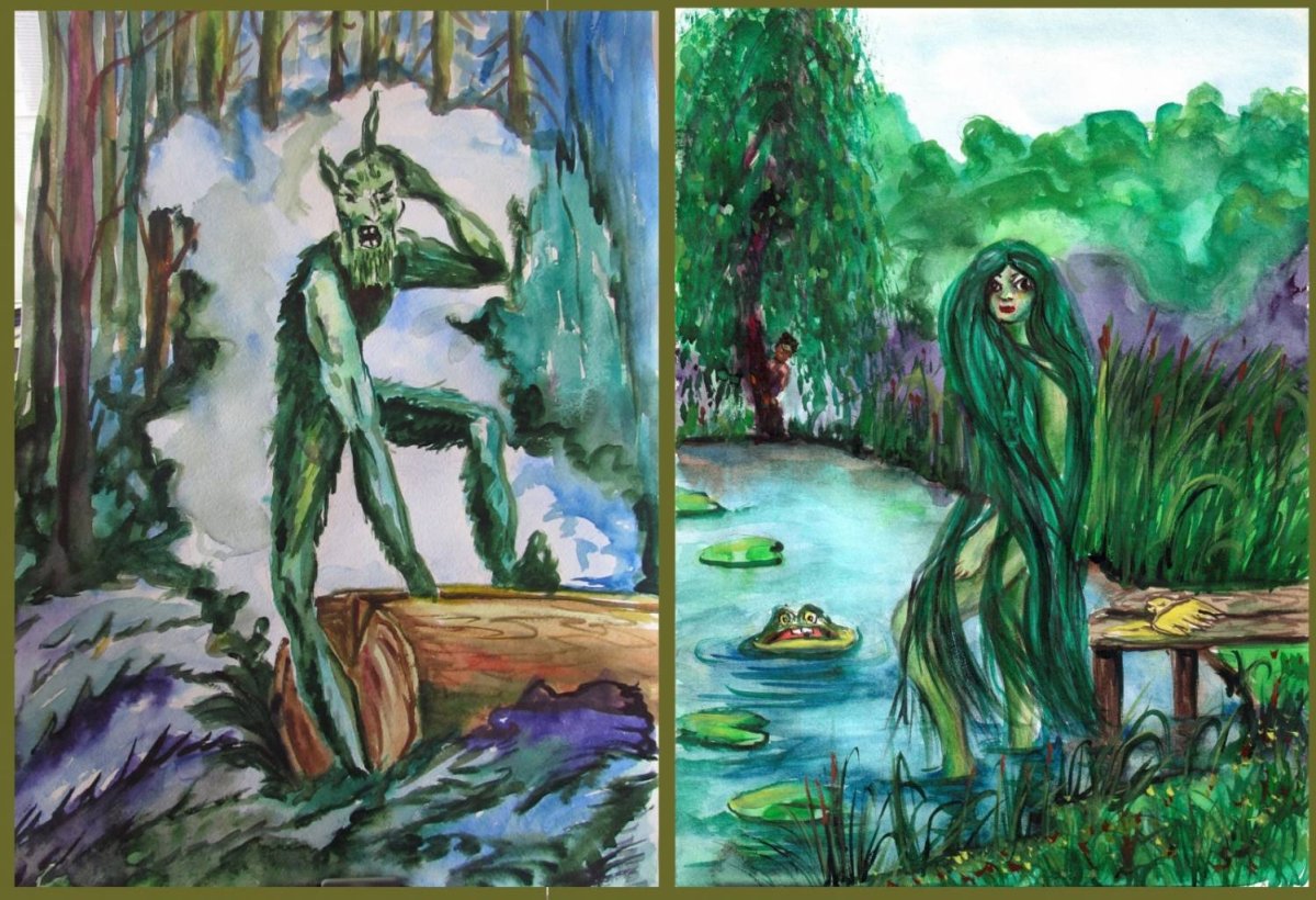 Сказка Габдуллы Тукая Су анасы