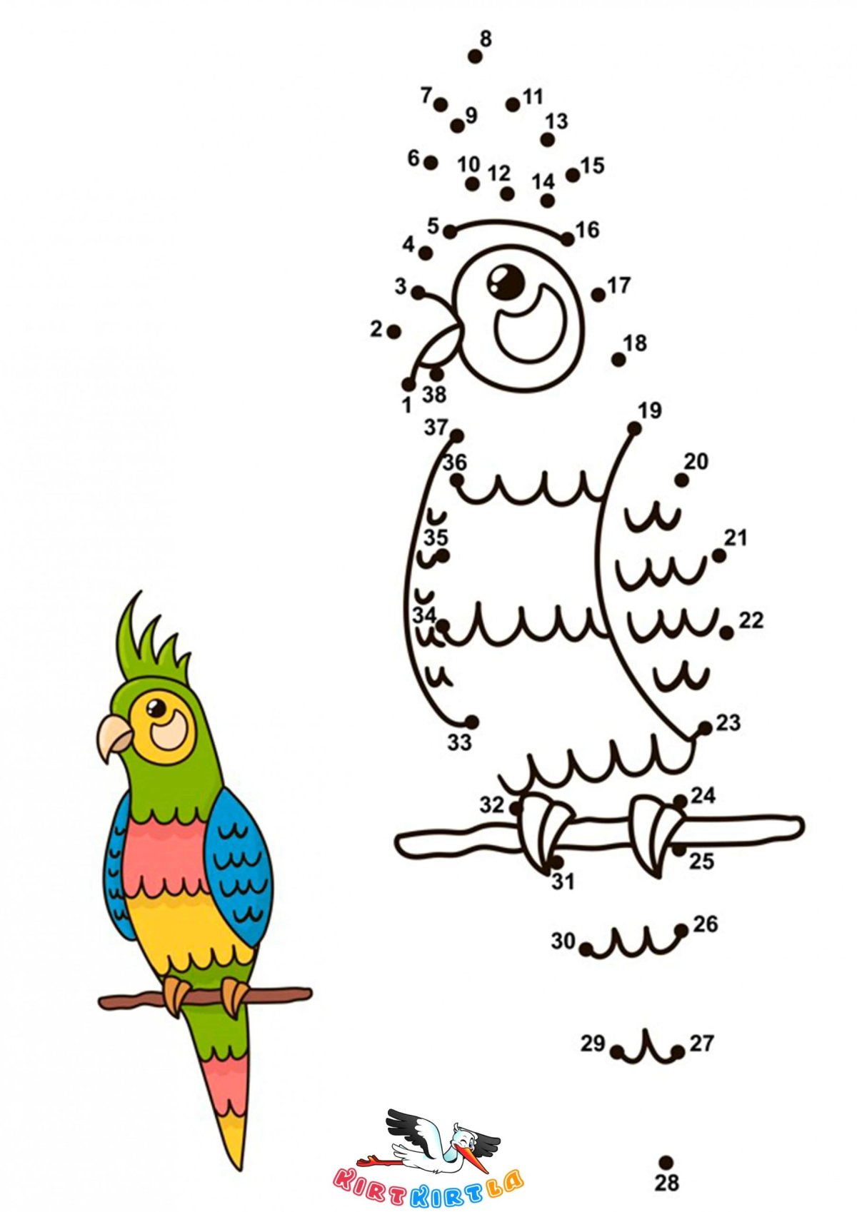 Картинки для раскрашивания по номерам