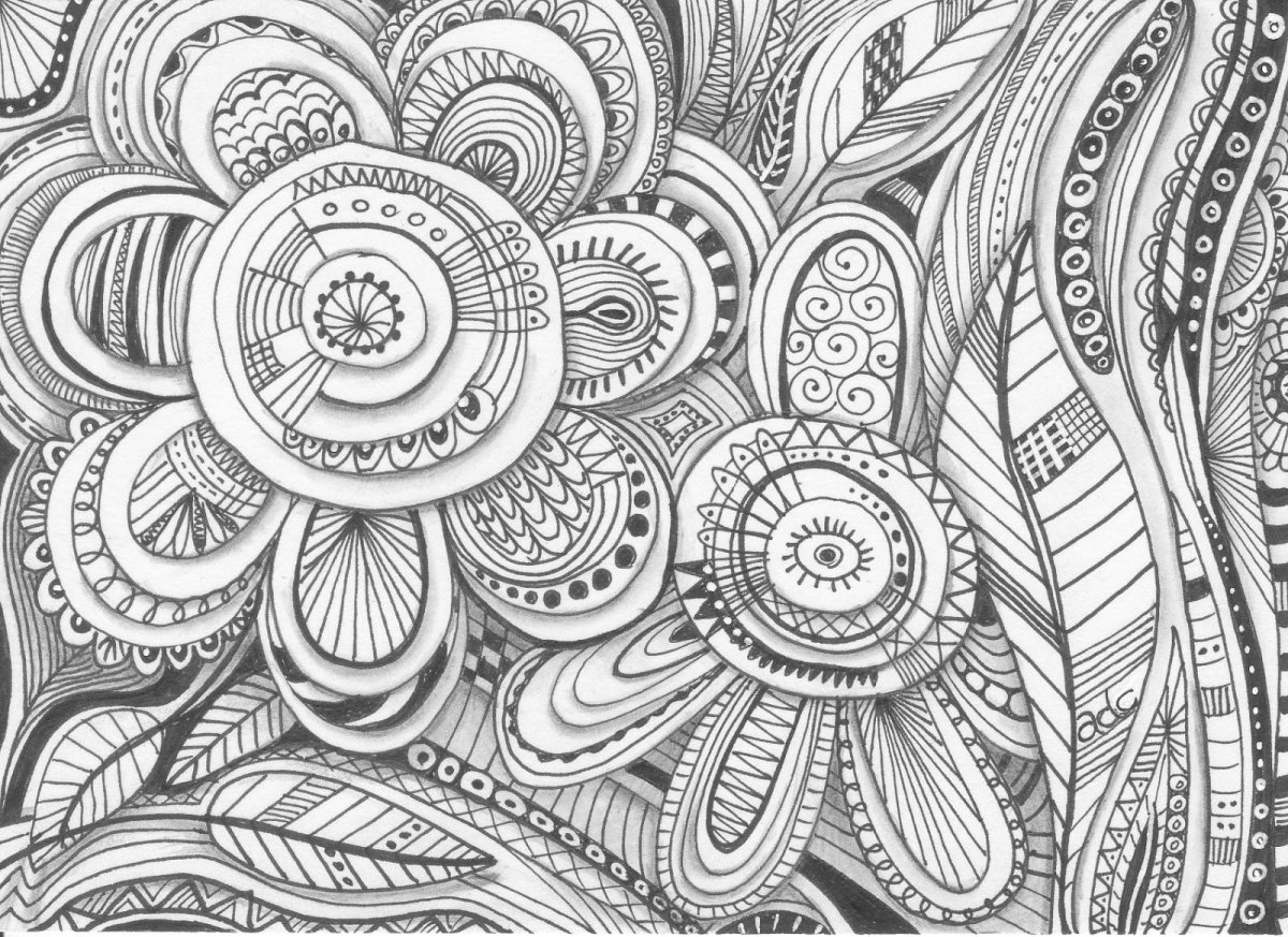 Зендудл орнамент