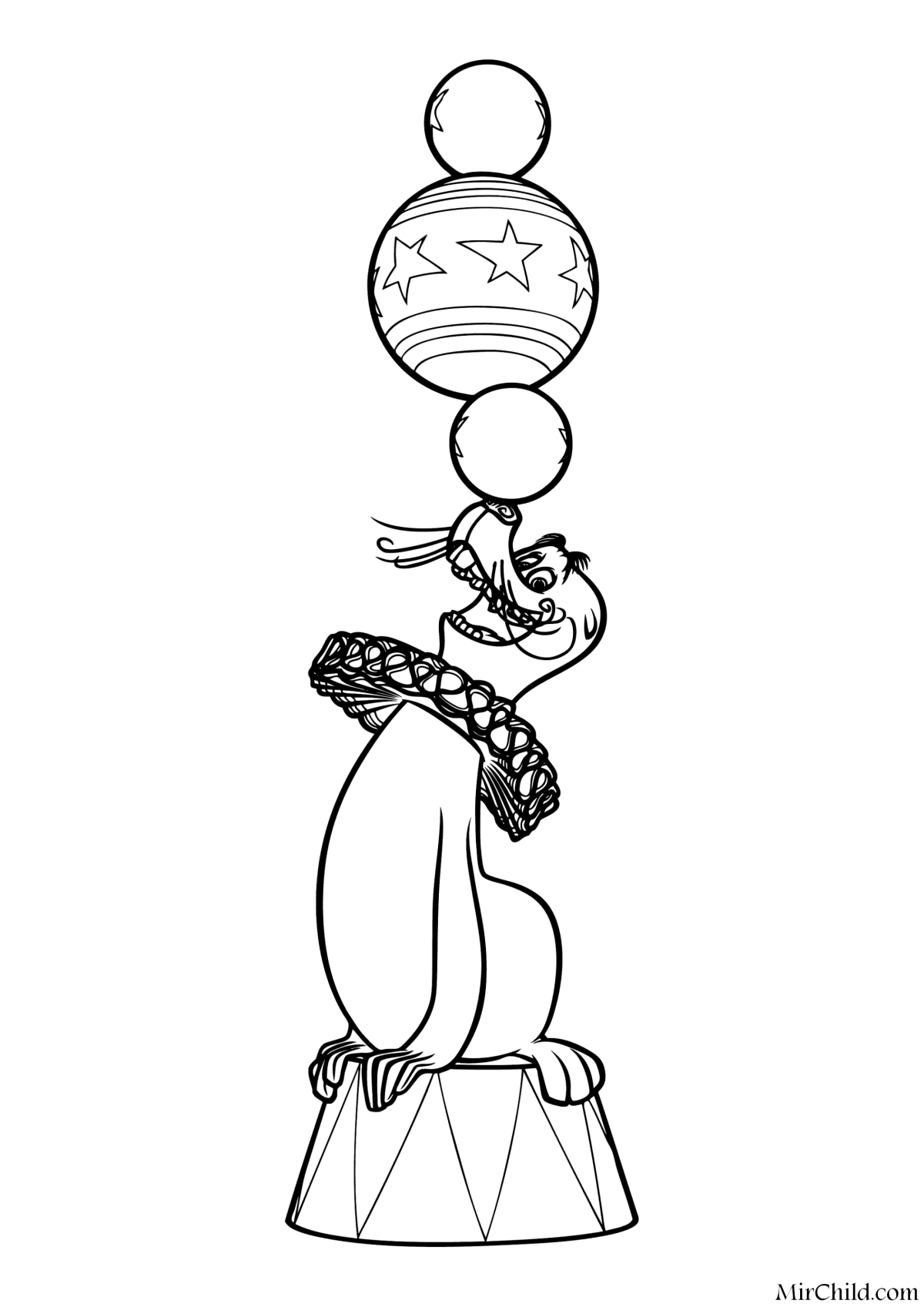 Раскраски мультики Мадагаскар