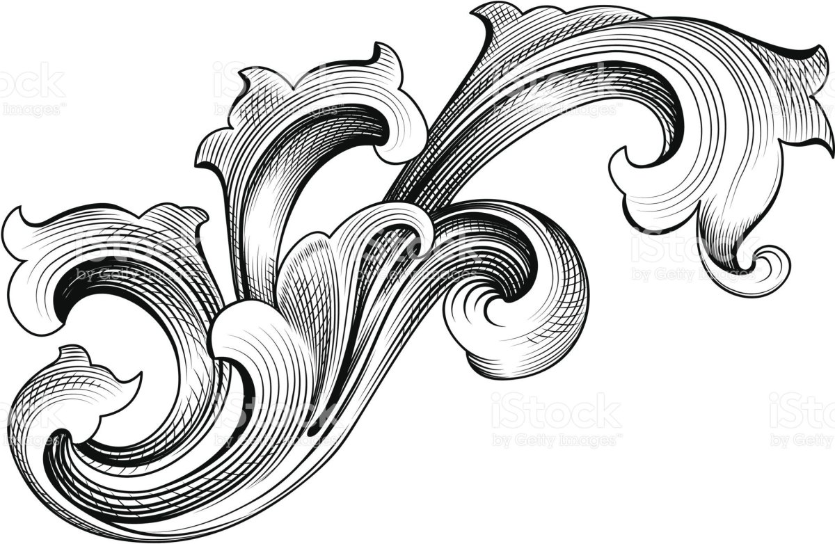 Акант орнамент Барокко