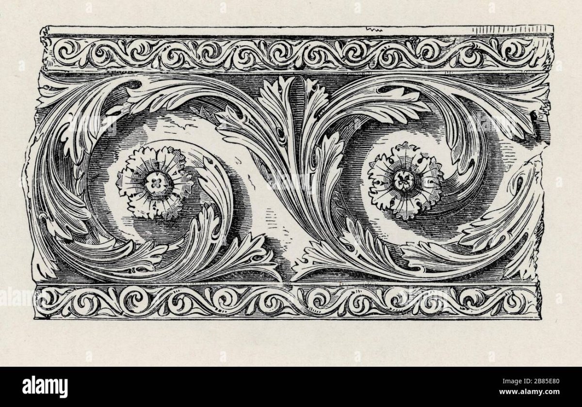 : Пальметта орнамент классицизм