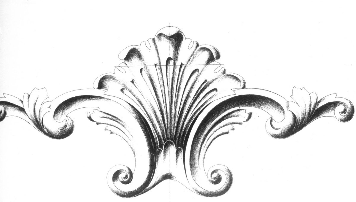 Листья аканта в орнаментах