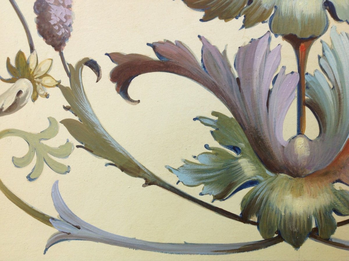 Акант гризайль