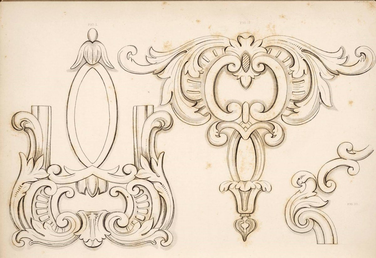 Орнамент Барокко и классицизма 18 века
