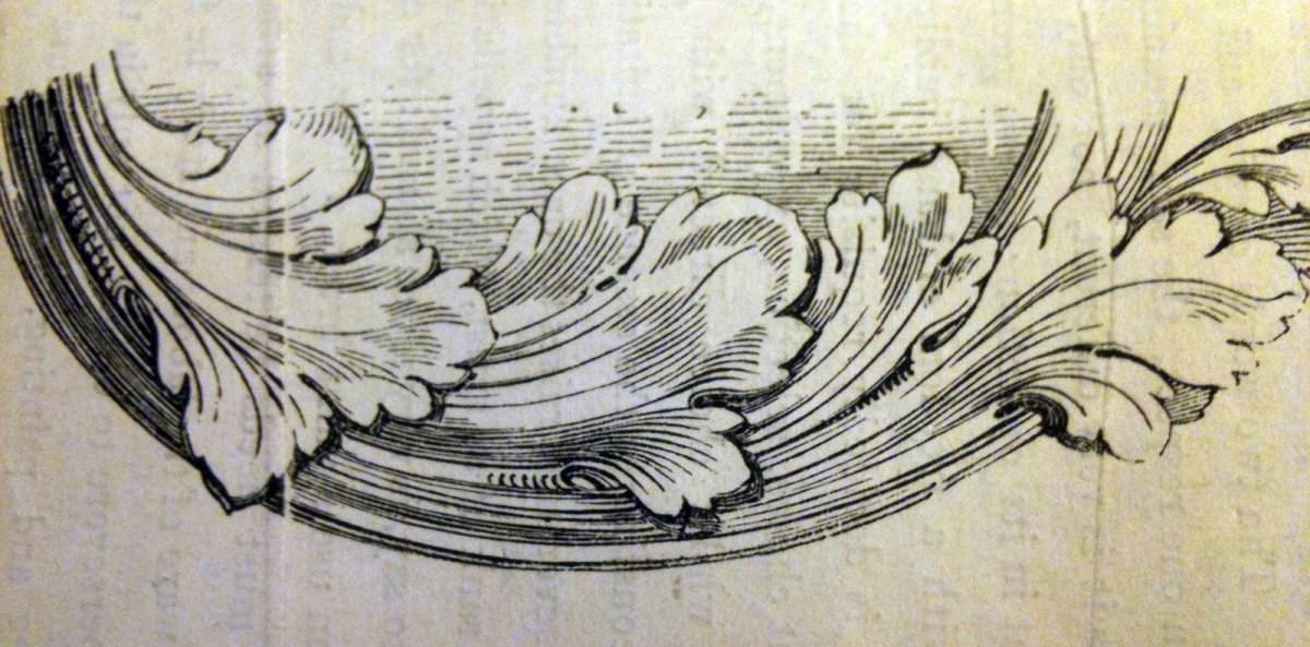 Акант орнамент Рим