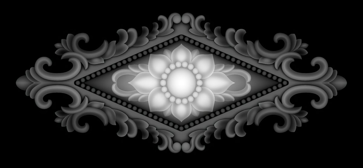 3д орнамент для арткам