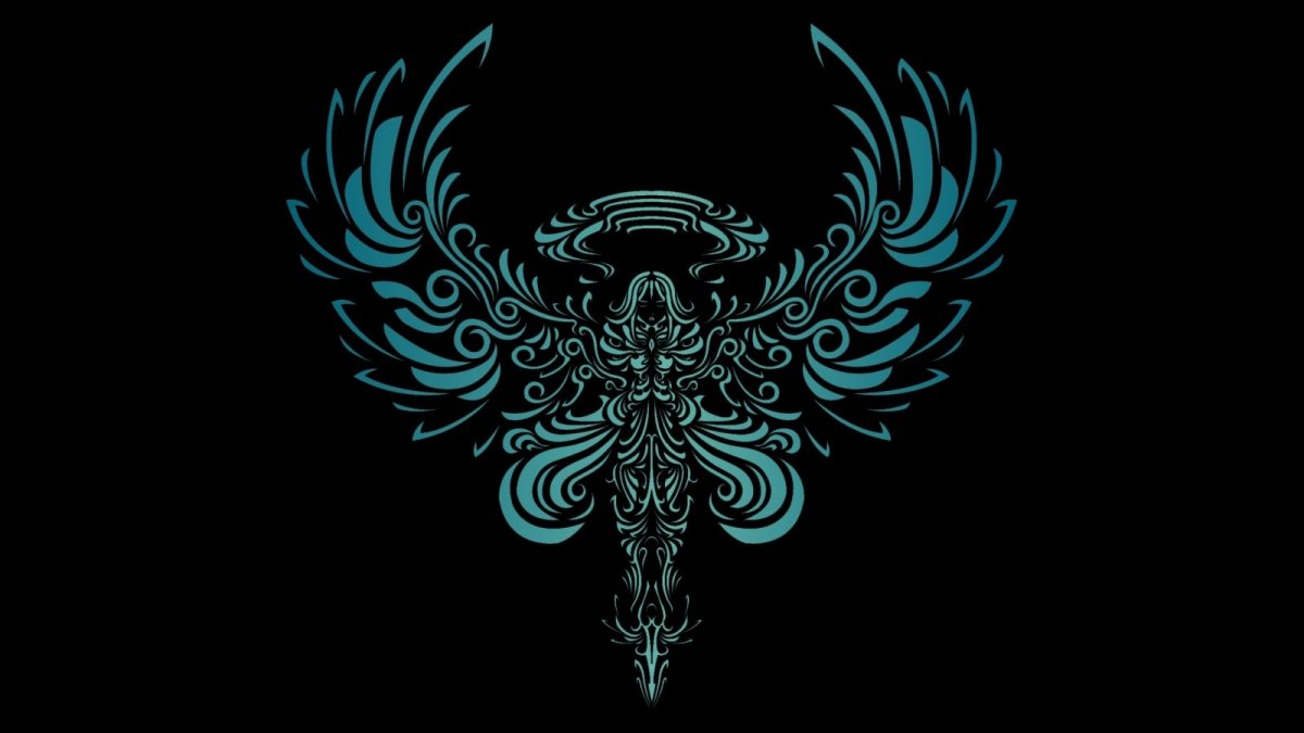 Рисунки на черном фоне