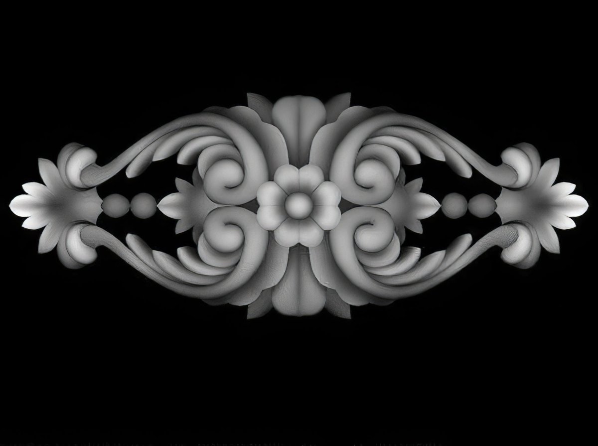 Орнамент Zbrush Alpha bmp