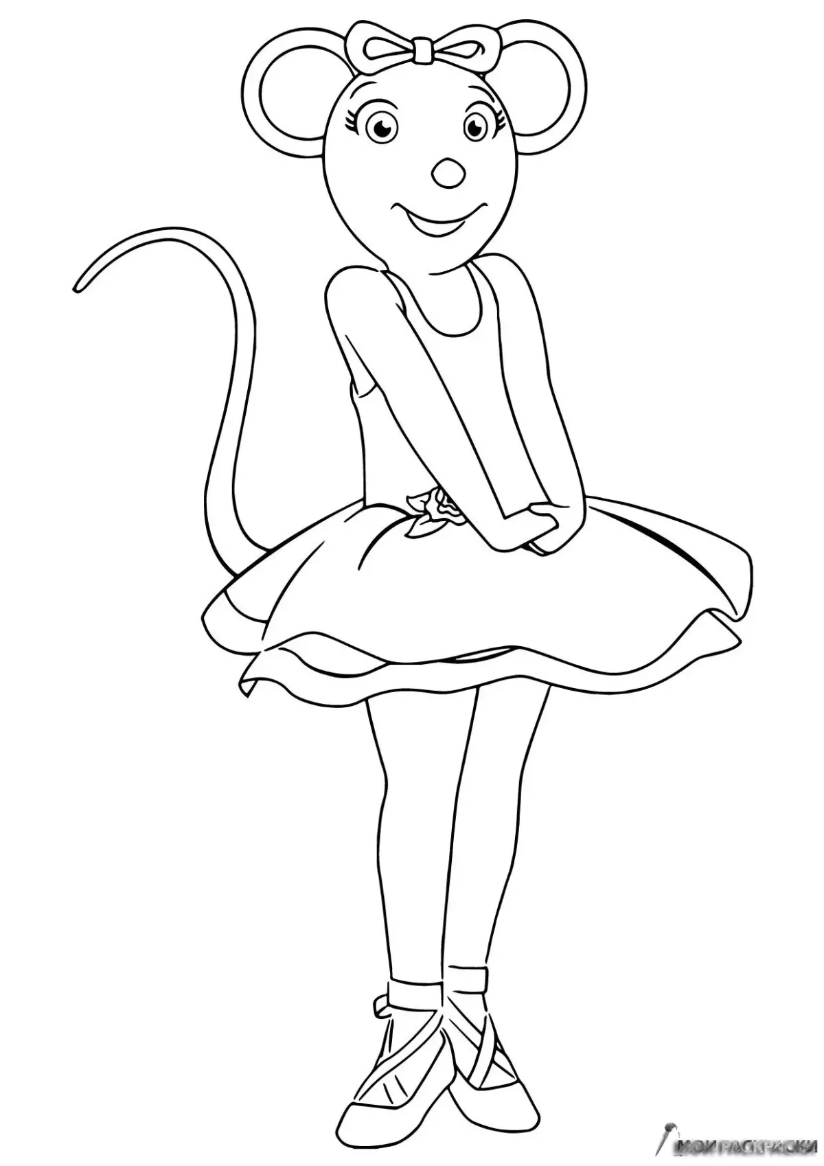 Мышка Ангелина балерина