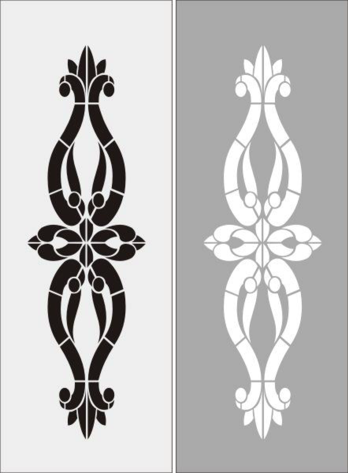 Орнамент ар нуво растительный