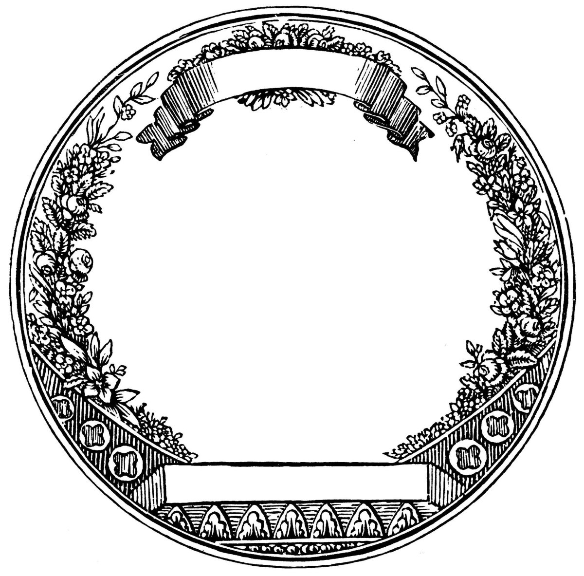 Раскраска медали с юбилеем