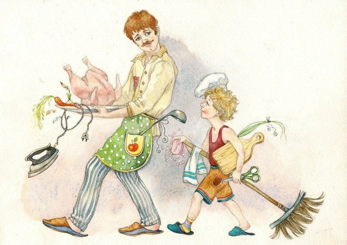 Иллюстрации к Денискиным рассказам Драгунского