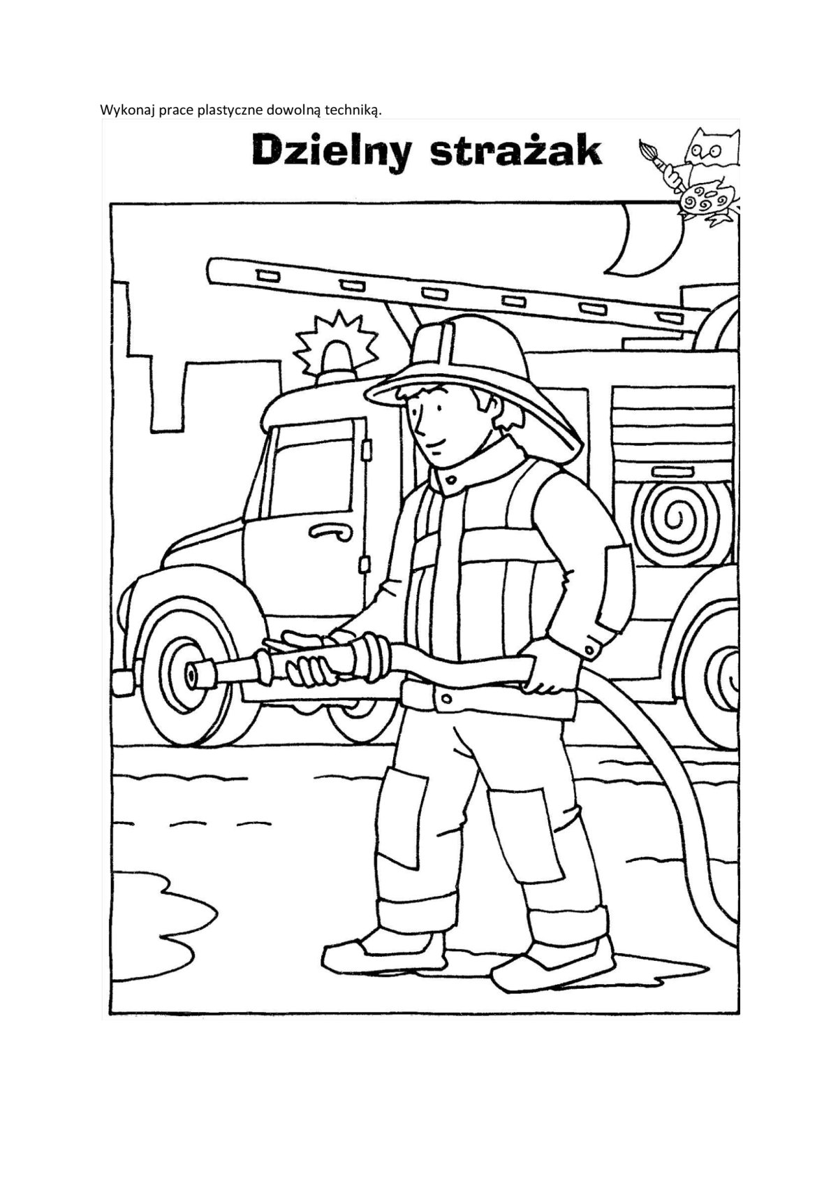 Раскраска: военные