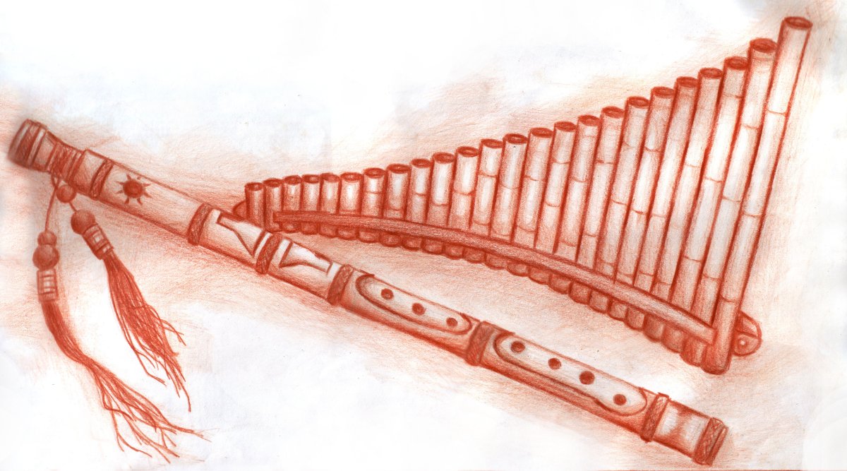 Рисование дудочка в старшей