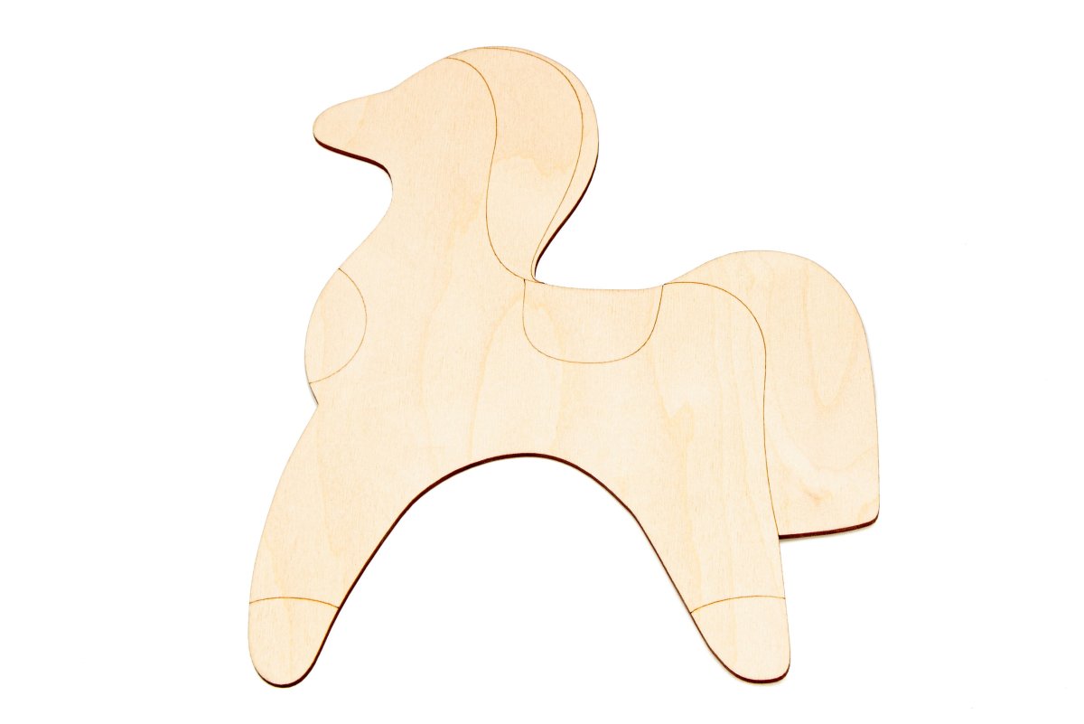 Олешек Дымковская игрушка раскраска