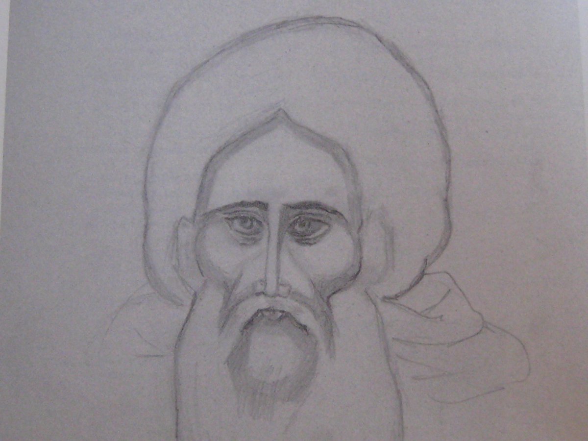 Прп. Сергий Радонежский икона высокое разрешение