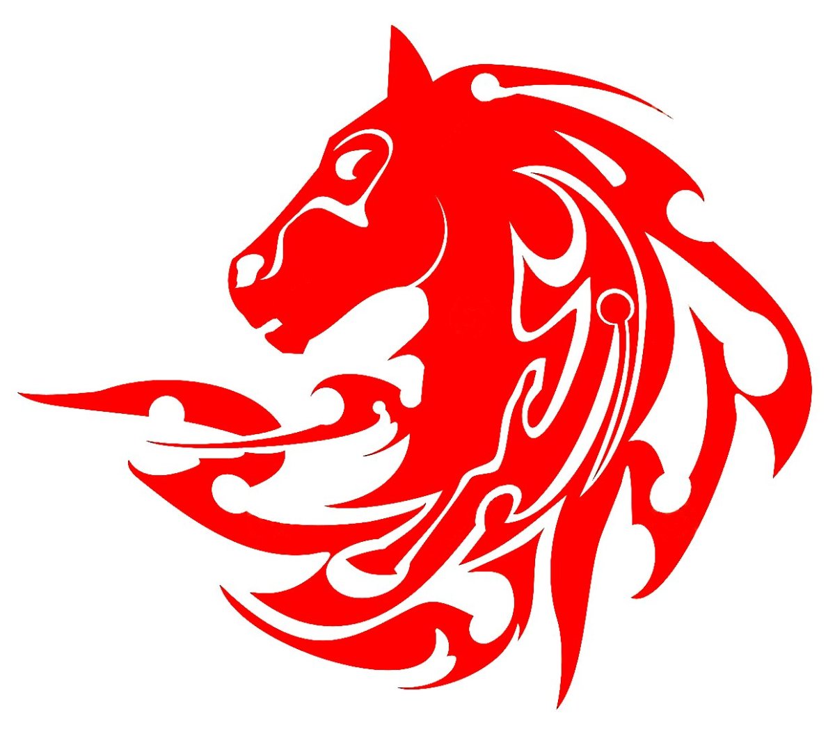 Красный конь лого