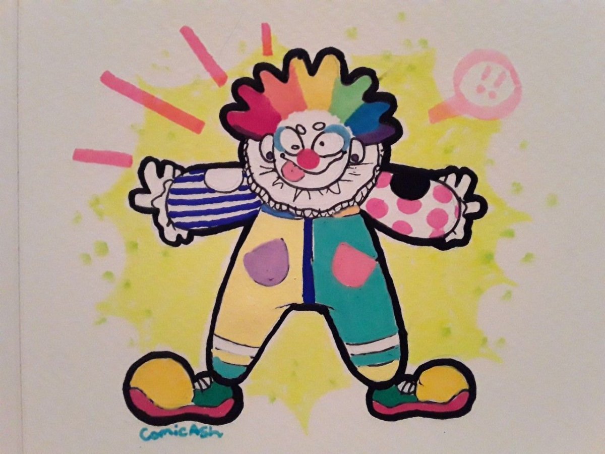 Клоуны Бим и Бом раскраска