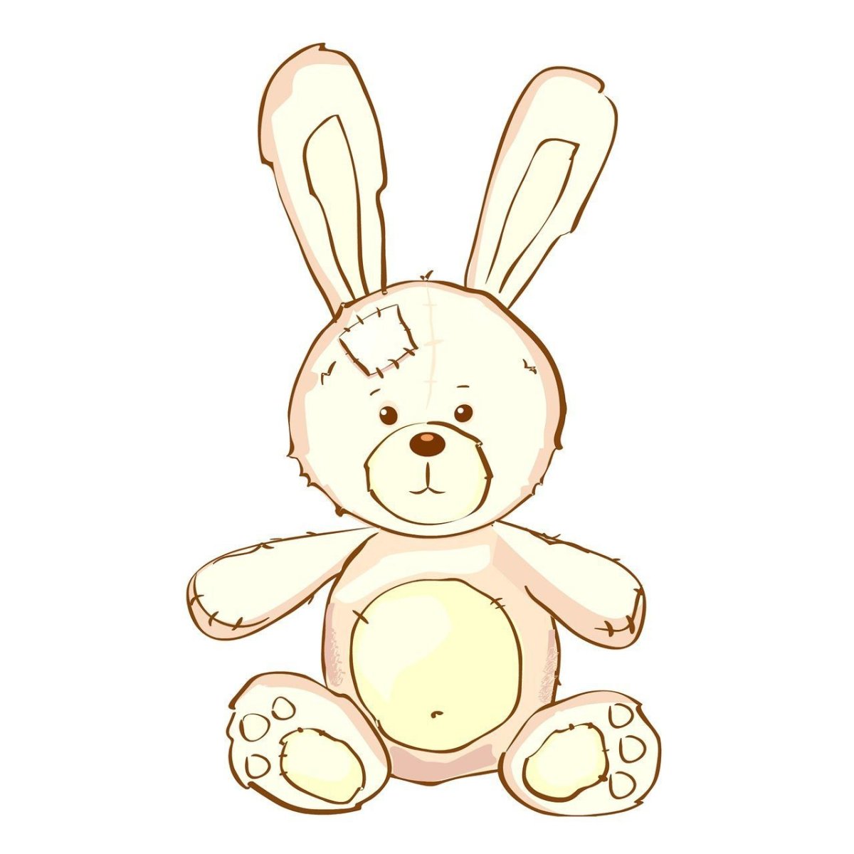 Зайчик картинка для детей